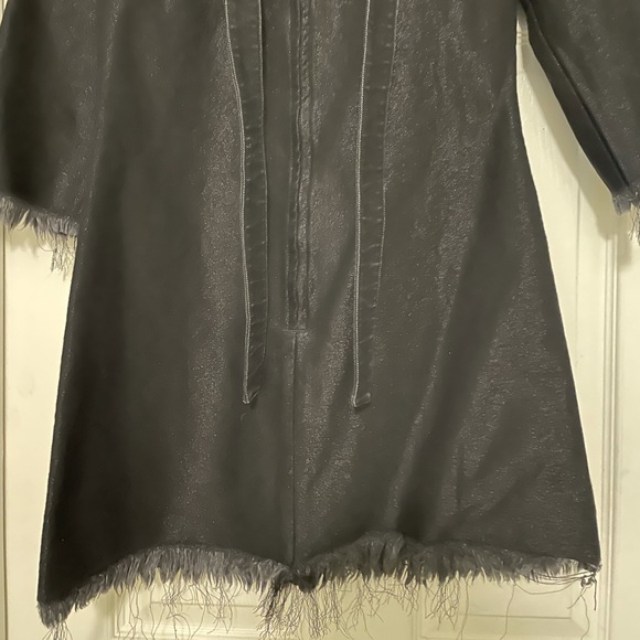 NWOT gorgeous Marques Almeida frayed edge denim dress - Picture 10 of 16